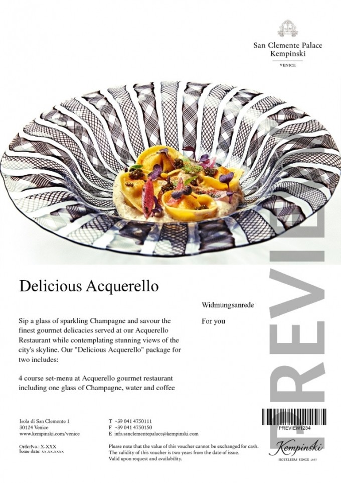 Delicious Acquerello